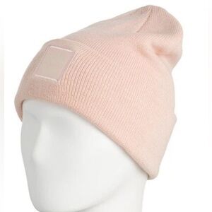 Timberland Light Pink Knit Cuffed Beanie size 0S